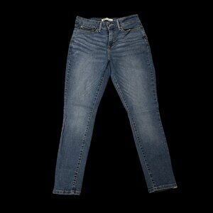 Signature Gold Levi Strauss Mid Rise Skinny Jeans